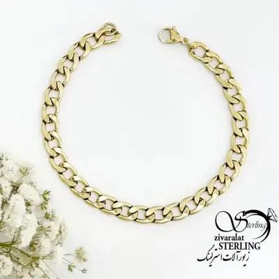 دستبند زنجیری کارتیر استیل کد 22294