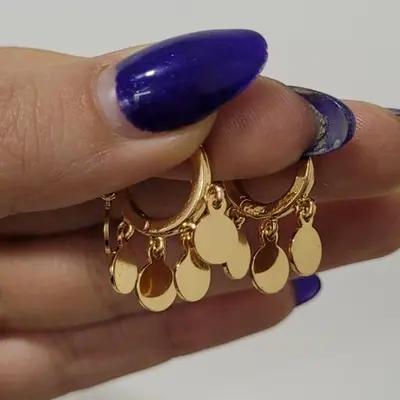 گوشواره پولکی کد 26043