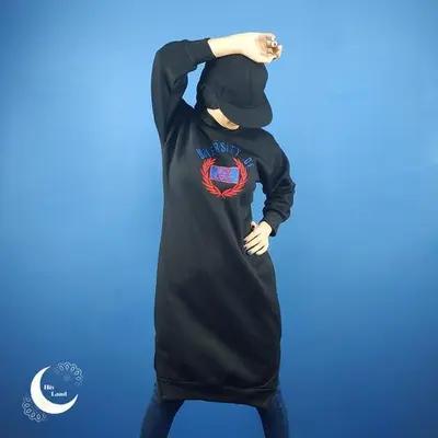 هودی لانگ زنانه دورس توکرکی فری سایزxl