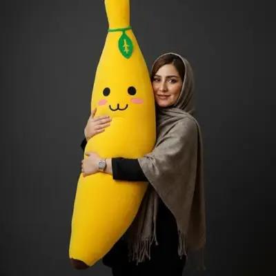 بالشت بغلی ‌موز سایز بزرگ