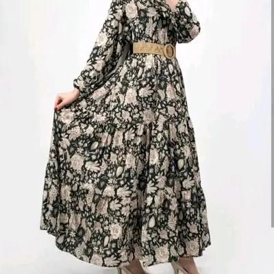 پیراهن ساحلی زنانه مدل پیراهن ساحلی فلور