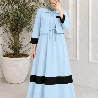 کت سارافون زنانه ست زنانه سه تیکه فری تا 48