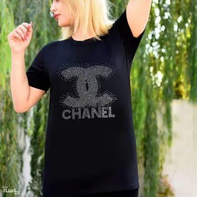 تیشرت ویسکوز لاکرادار-100374