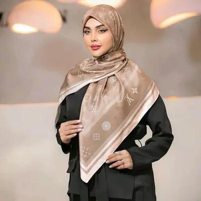 روسری مجلسی ابریشم توییل قواره 130 کد 1019
