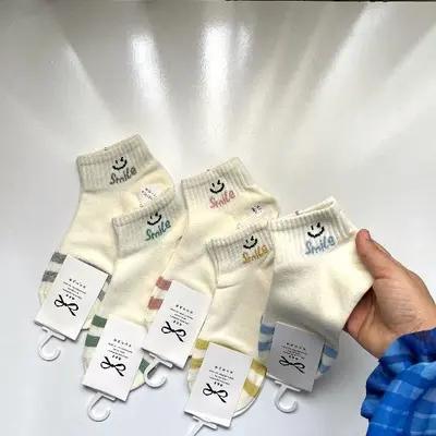 جوراب مچی طرح لبخند