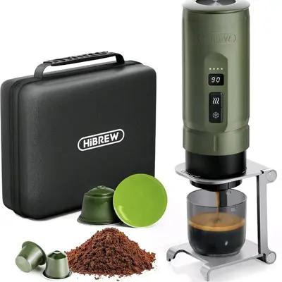قهوه‌ساز قابل حمل HiBREW H4C | شارژی و پرقدرت