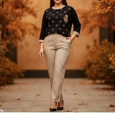 ست تیشرت و شلوار گلکسی نخ پنبه گوچی-159617