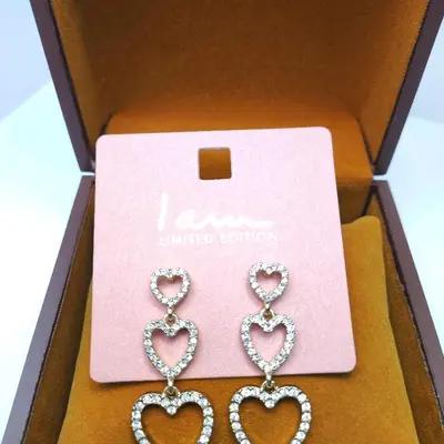 گوشواره طرح قلب