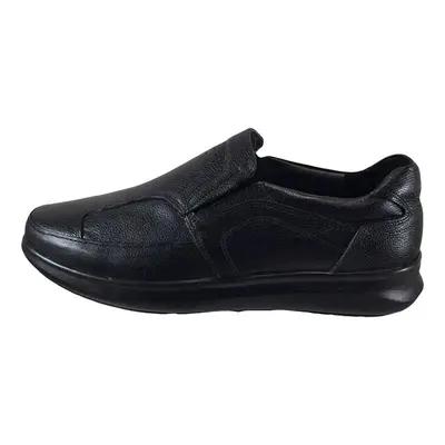 کفش طبی مردانه چرم طبیعی ترک کد 412