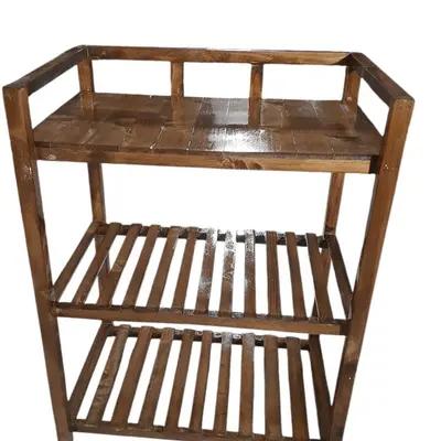 میز کافی بار چوبی(میز سرو)-147425