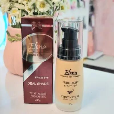 کرم پودر شیشه‌ای النا (Elena) مدل Pure Light حجم 35 گرم