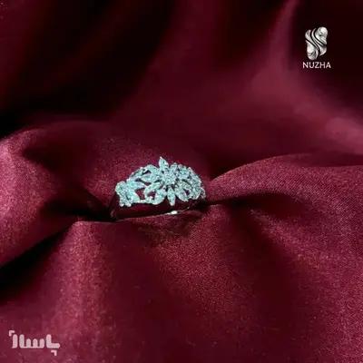 انگشترنقره زنانه کدanz1190