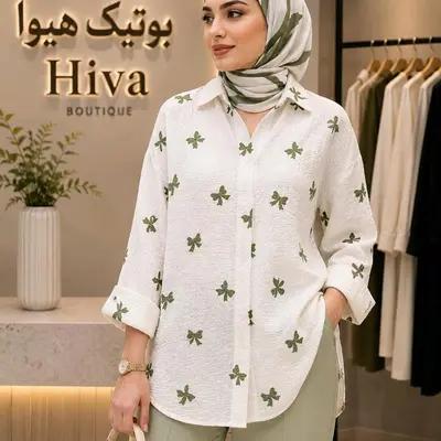 شومیز مانتویی سفید دخترانه زنانه پاپیون