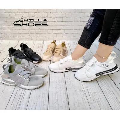 ونس چسبی زنانه کشی چرم و پارچه ای در 4 رنگ متنوع-160454