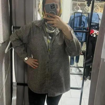 مانتو کتی زنانه پشمی مدل مانتو کتی پشمی پاییزه