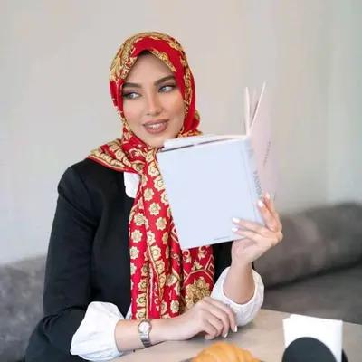 روسری مجلسی ابریشم توییل خارجی دست دوز-122544