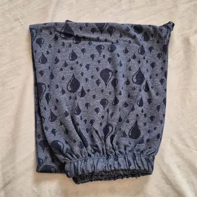 شلوار راحتی طرح قطره آبی نفتی فری سایز راستا