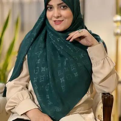 روسری الیزه طرحدار