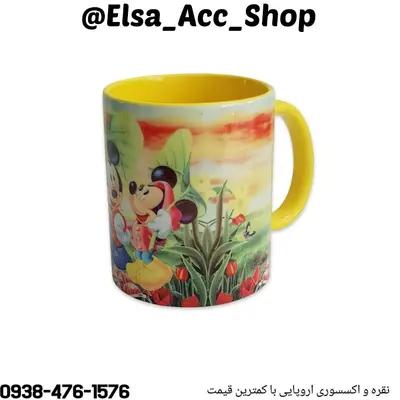 ماگ سرامیکی دیزنی طرح  میکی موس و مینی موس ، Disney Mickey Mouse