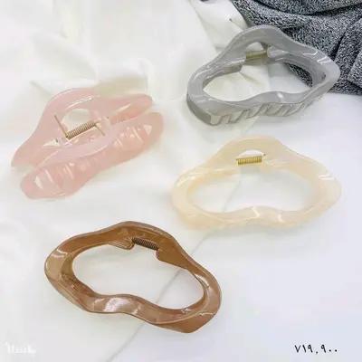 سوپر کلیپس مو زنانه نشکن طرح دفرمه