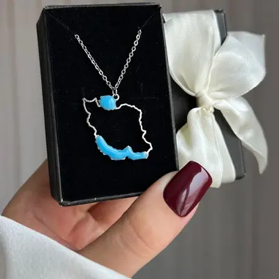 گردنبند ایران نمادی از فرهنگ و هنر با ضمانت رنگ ثابت