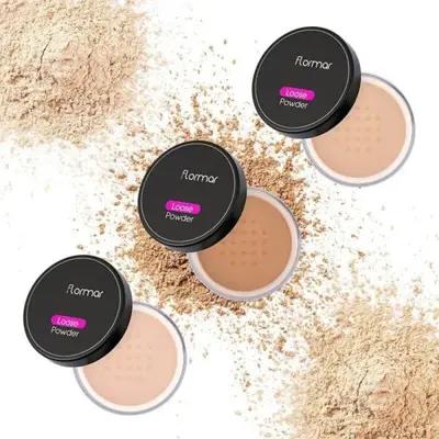 پودر تثبیت کننده آرایش فلورمار مدل Loose Powder