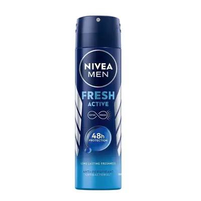 اسپری ضدتعریق مردانه نیوآ NIVEA مدل Fresh Active | حجم 150 میلی‌لیتر