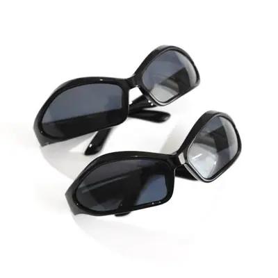 عینک آفتابی وارداتی Balenciaga مدل BB0314S فریم بیضی با لنز خاکستری