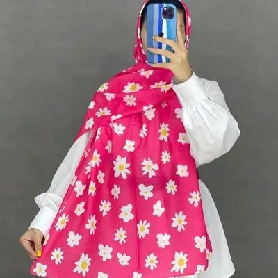 شال نخی بابونه شیک