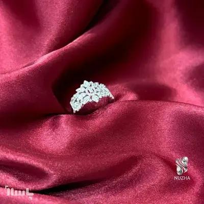 انگشترنقره زنانه کدanz1185