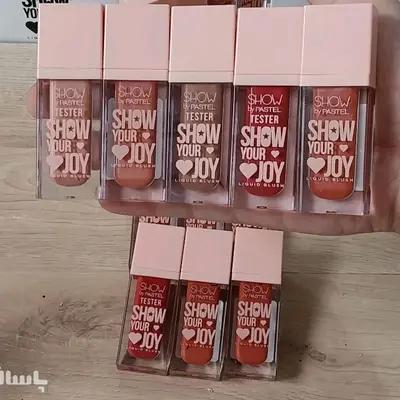 رژ گونه مایع پاستل liquid Blush show by PASTEL