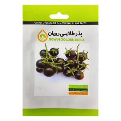 بذر گوجه گیلاسی مشکی بذر طلایی رویان مدل BZTR-079