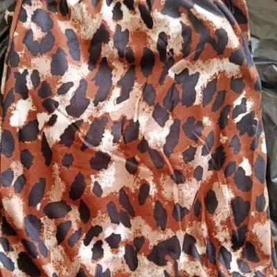 شلوار گیاهی طرح پلنگی شلوار گیاهی زنانه شلوار راحتی دخترانه