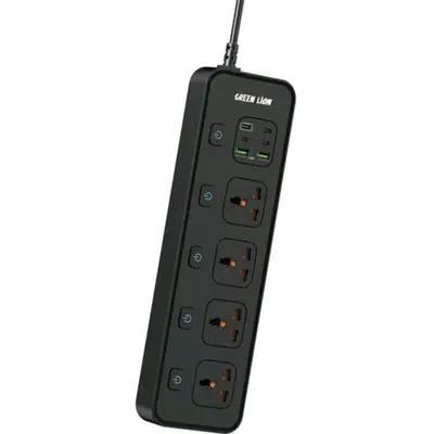 چندراهی و محافظ برق و شارژر گرین لاین3000W Green Lion PD30W Power