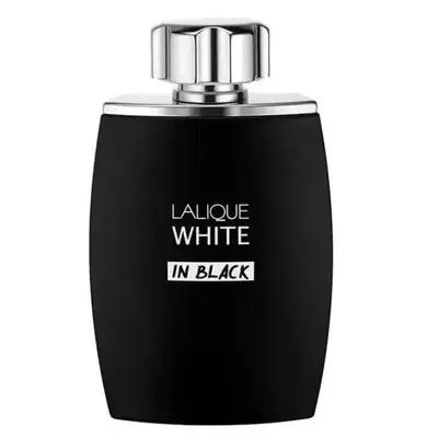 عطر مردانه لالیک وایت این بلک شرقی و ادویه‌ای