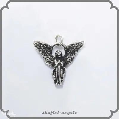 آویز نقره طرح فرشته