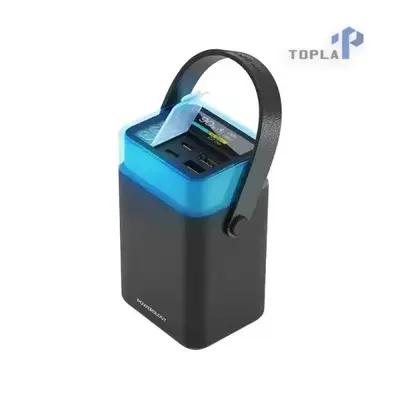 پاوربانک 65w پاورولوژی ظرفیت 40000 میلی آمپر مدل Halo Beam