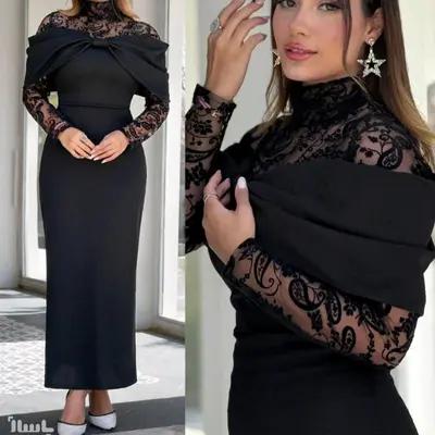پیراهن شب زنانه مخمل مدل مجلسی مخمل.لباس مجلسی شیک.لباس مجلسی مخمل پرفروش