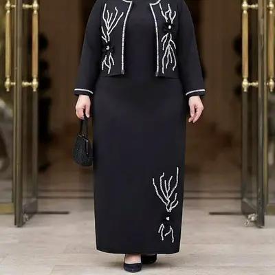 سارافون زنانه کرپ مدل مازراتی