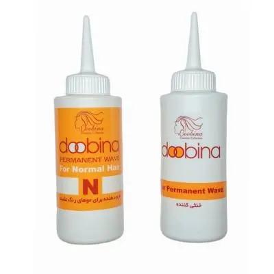سرم مو دوبینا مدل فر کننده حجم 200 میلی لیتر مجموعه 2 عددی Dobina Curling Hair Serum, 200 ml (Set of 2)