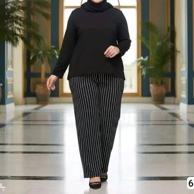 شلوار راسته بیگ6081