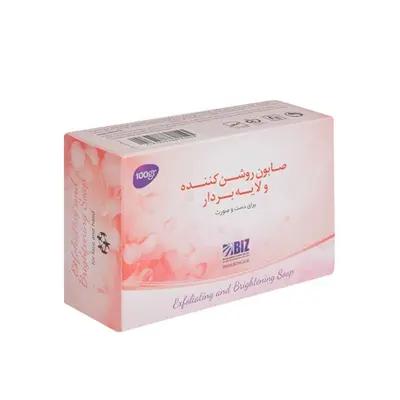 صابون روشن کننده، و لایه بردار تکی و سه عددی
