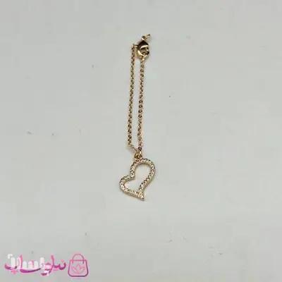 آویز ساعت زنانه ysx طرح قلب نامنظم کد 899
