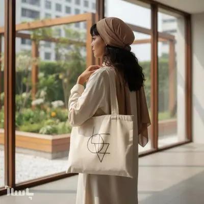 کیف توت بگ زنانه با جنس متقال ضخیم در ابعاد 32 در 28 (کپی)