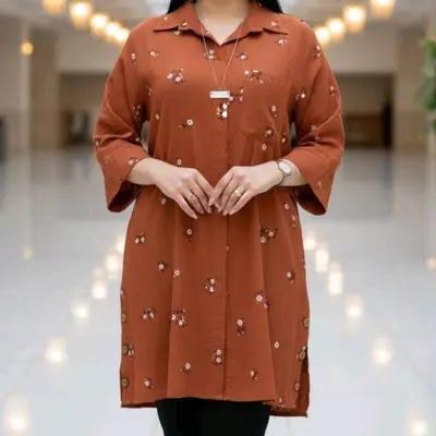 مانتو گل ریز