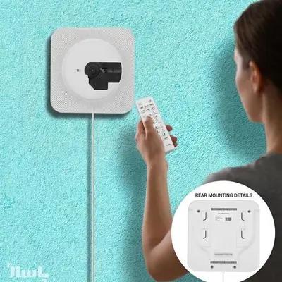 پخش کننده CD دیواری اورجینال مدل KC-808 با بلوتوث،USB و صدای فوق باکیفیت 6 واتی