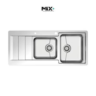 سینک ظرفشویی توکار مدل 8061P45 میکس پلاس