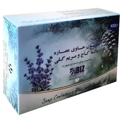 صابون دانه کاج و مریم گلی بیز-157390