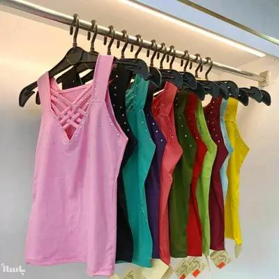 تاپ زنانه فری سایزپنبه لاکرا-153239