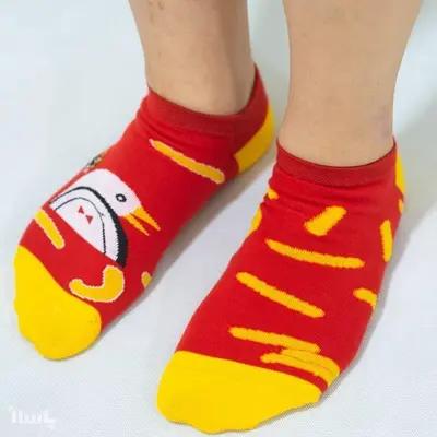 جوراب فانتزی دخترانه طرح اشی مشی